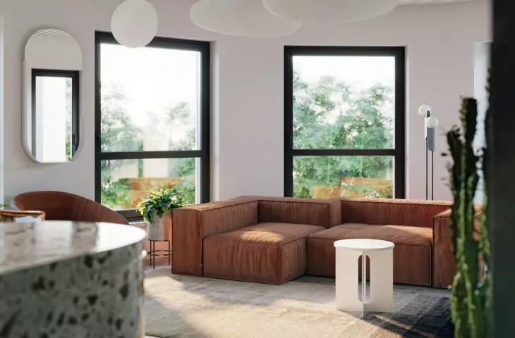 Widok na salon