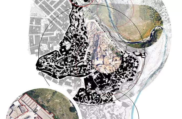 Cultural Museum project, situation on the city plan
