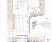 Cultural Museum project, projection 