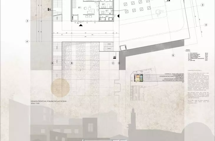 Cultural Museum project, projection