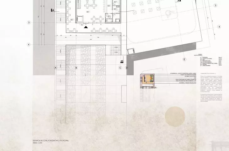 Cultural Museum project, projection