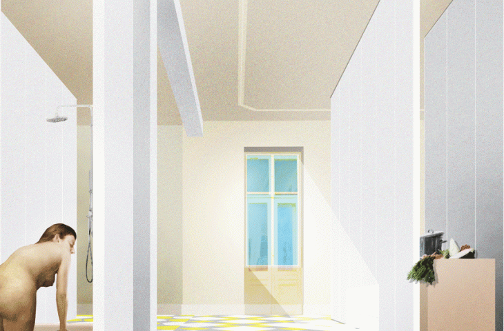 Diagram of the house space