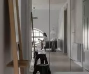 Glass closet doors