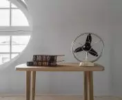 At the table