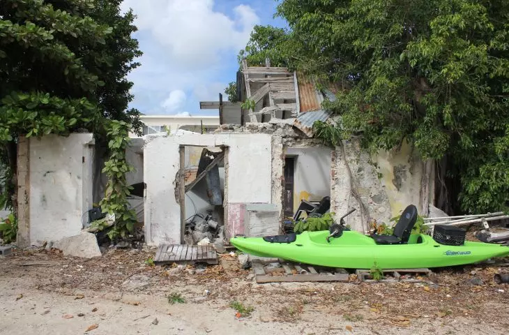 Sint Maarten — zniszczenia