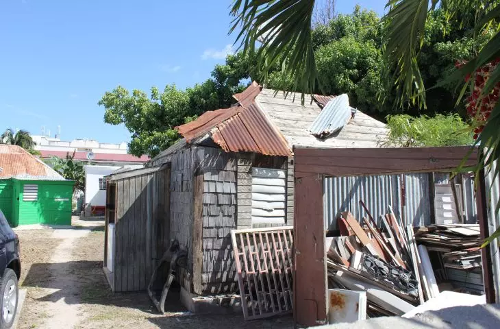 Sint Maarten — zniszczenia