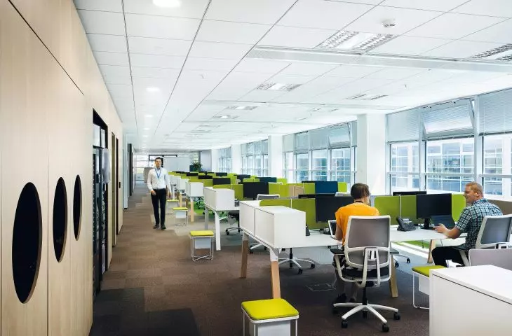 office room, IBM, Czech Republic