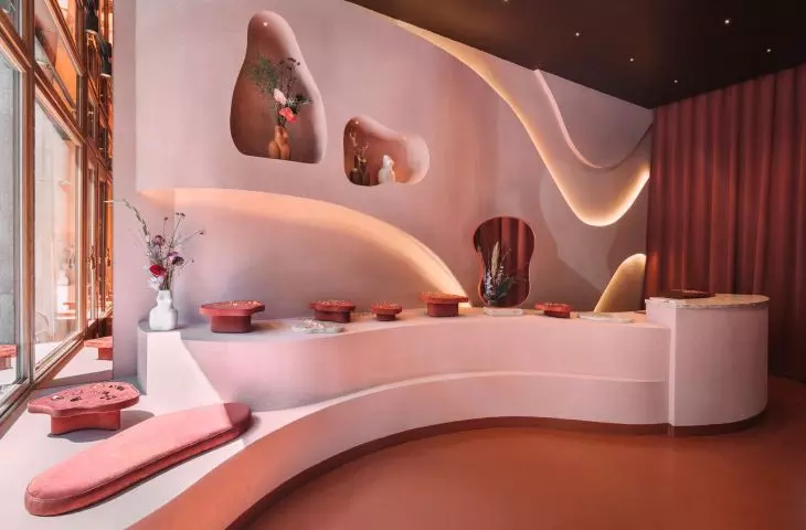 Boutique interior inspired by Moroccan journey