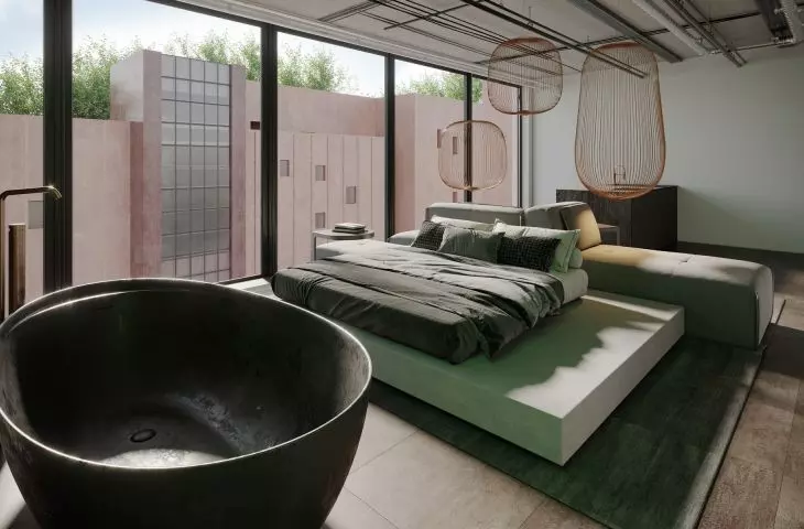 One of the apartments