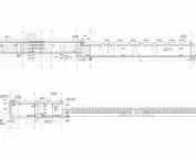 Cross sections of the shelter in Szczecin