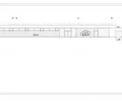 South elevation of the hostel