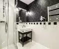 Astoria Lyon Muraspec wallpaper in the bathroom of the Herman Hotel, Plock, Poland