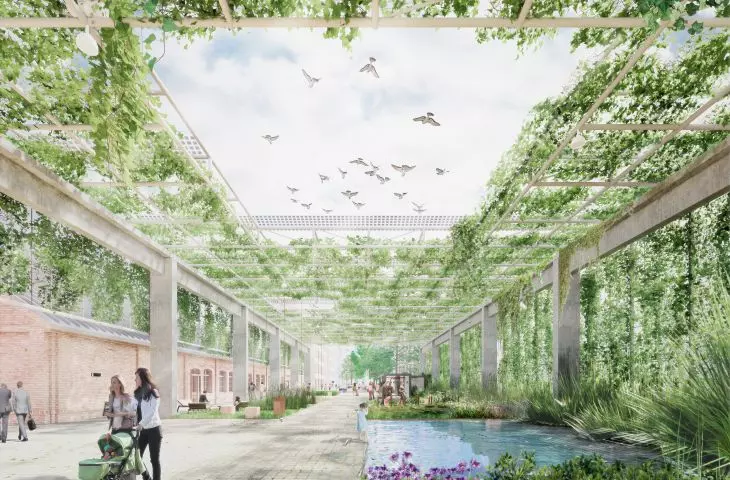Green spaces of the Factory Full of Life