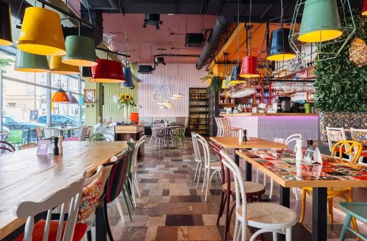 Widok na VELO Food&Bar