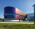 Water Park Tychy, modern facade 