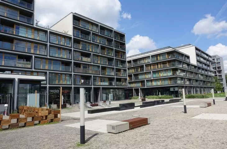 A district in Warsaw designed by JEMS Architekci 