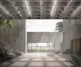Patio of residential space