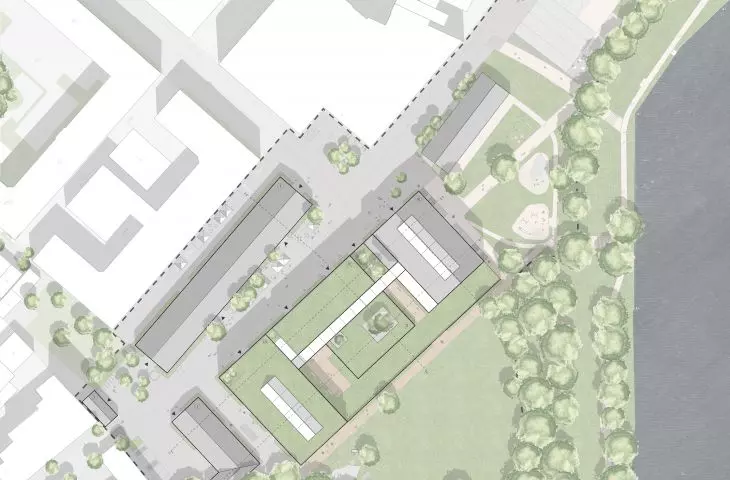 Site plan of the bastion