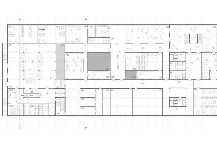 Floor plan -1 of the main building