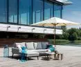 On the terrace like a seaside resort