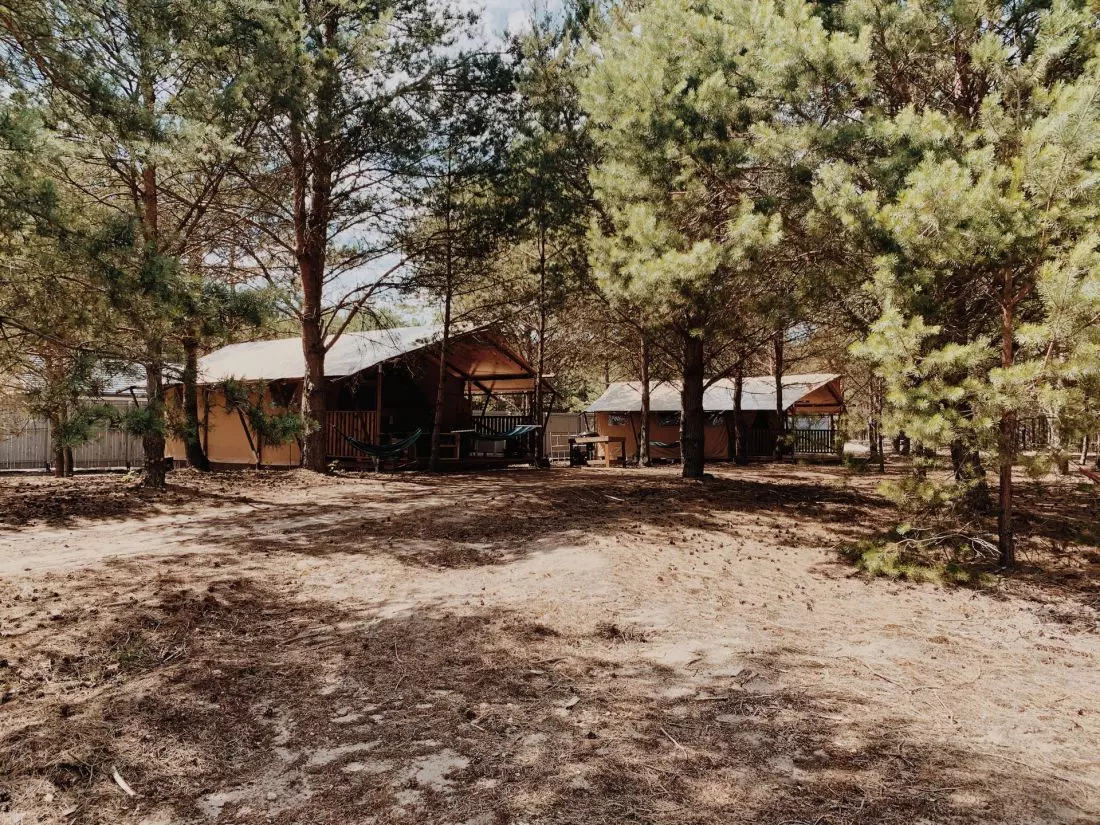 Glamping Kwiejcówka. Wakacje pod namiotami