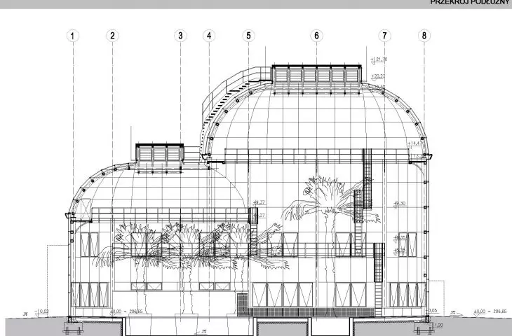 UP06-Design of the palm house at the botanical garden of the Jagiellonian University in Krakow.
