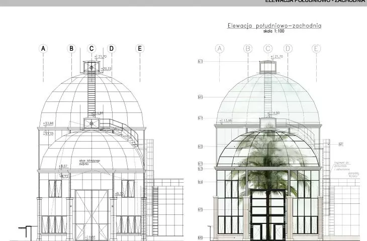 UP06-Projekt palmiarni w ogrodzie botanicznym UJ w Krakowie