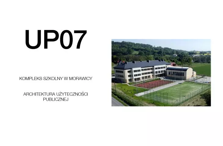 UP07-Kompleks szkolny w Morawicy
