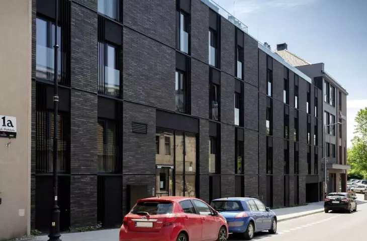M04-Multifamily residential building Brick House in Krakow