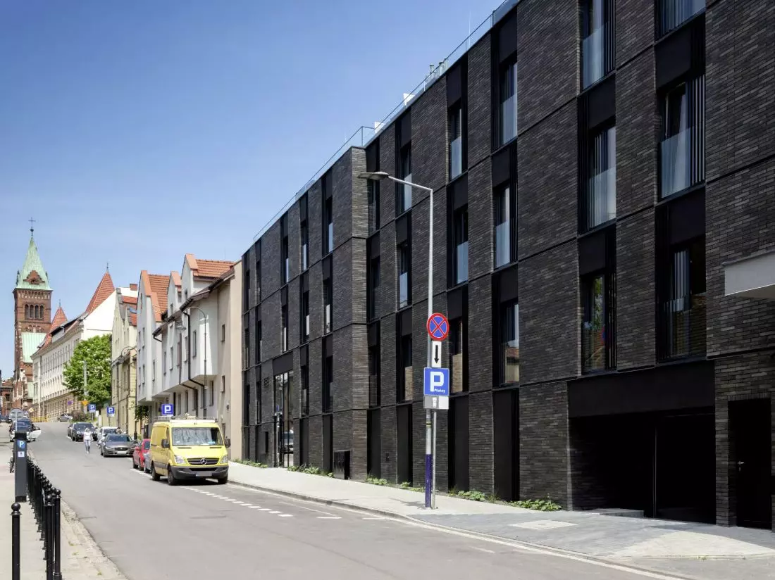 Budynek mieszkalny
wielorodzinny Brick House w Krakowie