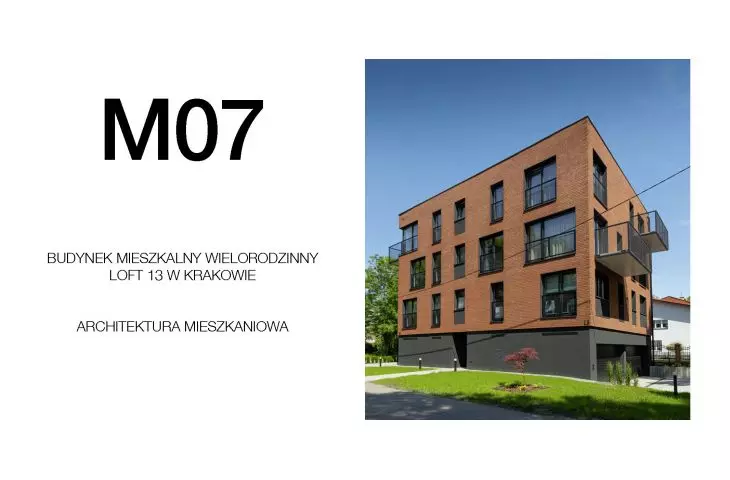 M07-Multi-family residential building LOFT 13 in Krakow