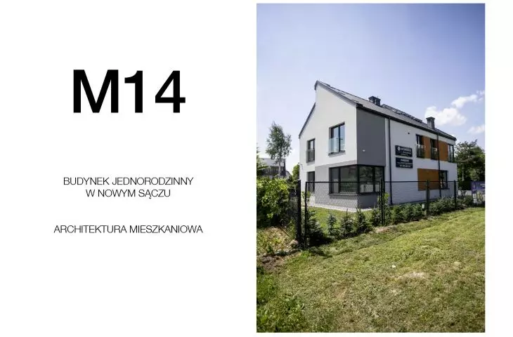 M14-Budynek jednorodzinny w Nowym Sączu