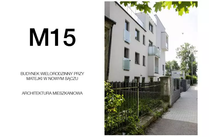 M15-Budynek wielorodzinny przy Matejki w Nowym Sączu