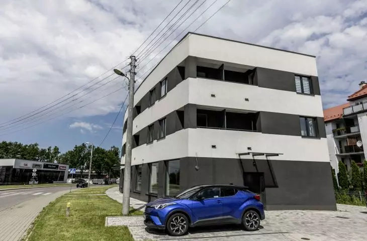 M16-Multifamily building on Dojazdowa Street in Nowy Sącz