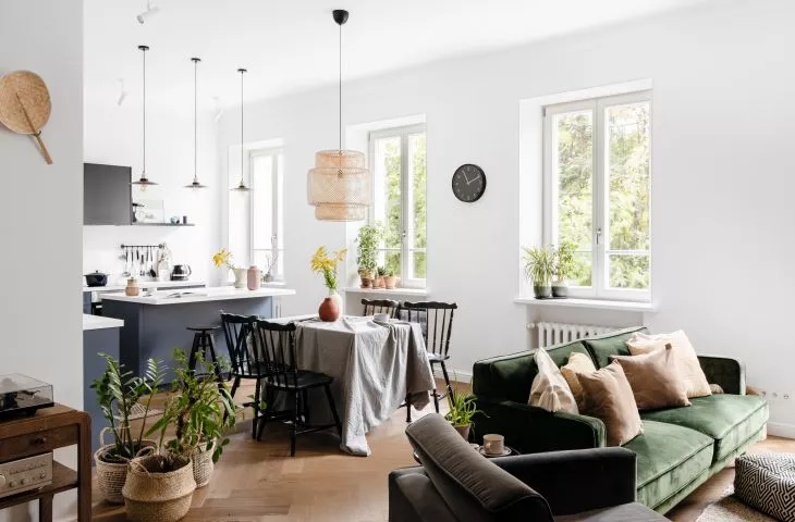 Apartment in Old Ochota, space with lots of light