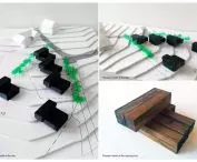 Projekt Euro Home, model fizyczny zagospodarowania terenu