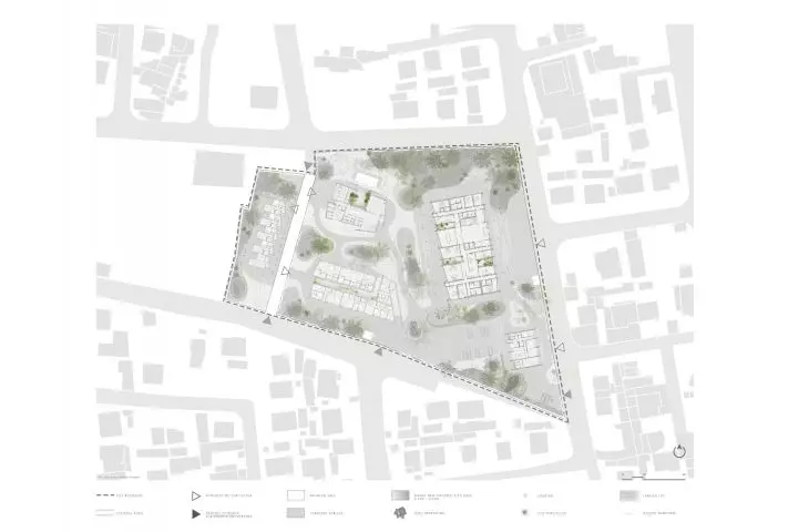 Embassy site plan