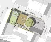 Development of the square area