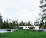 House Wide Shut, partially obscured walls