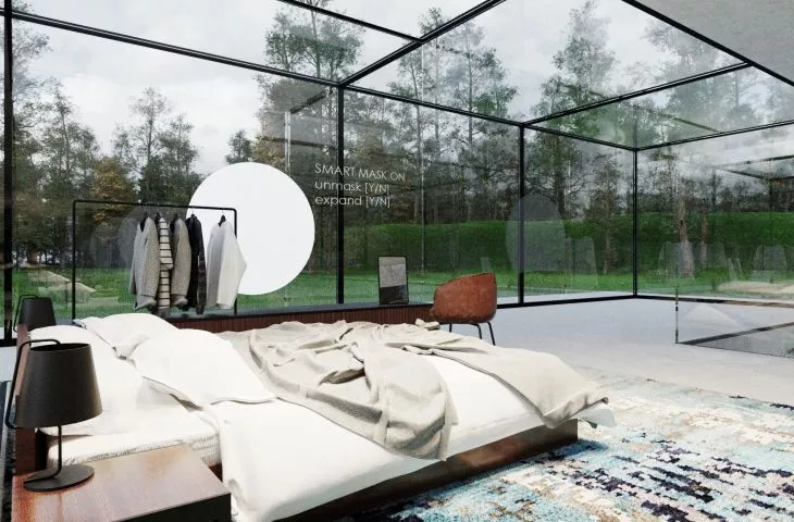 House Wide Shut, exposed walls