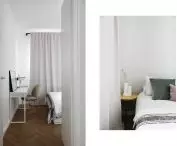Sypialnia warszawskiego mieszkania