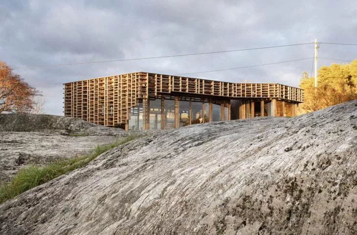 Dom na wyspie Skåtøy