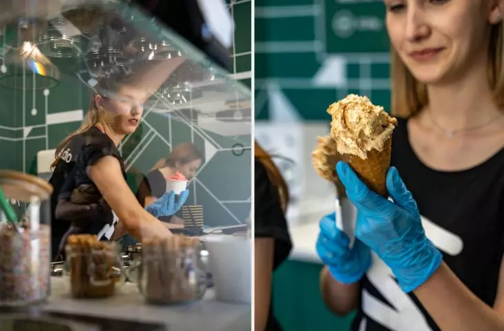 Gelato Studio ice cream shop in Siemianowice Slaskie