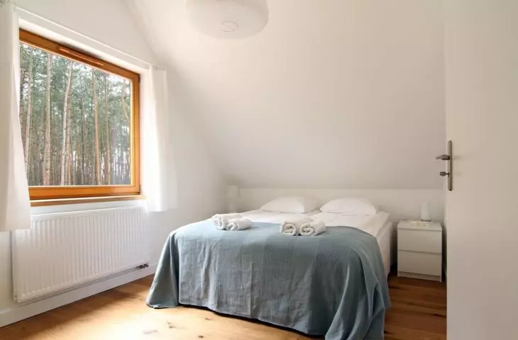Interior of one of the houses