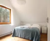 Interior of one of the houses