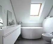 Łazienka domku Bianco