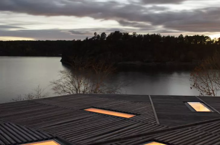 Dom na wyspie Skåtøy
