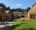 The settlement in summer