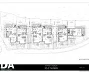 Terraced housing in Luxembourg, first floor plan