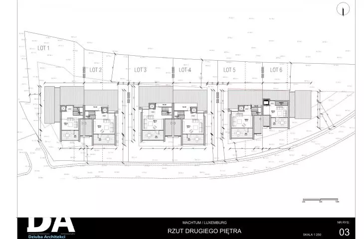 Terraced housing in Luxembourg, 2nd floor plan